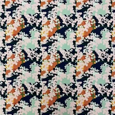 Digitální tisková dvouvrstvá tkanina se Spandexem