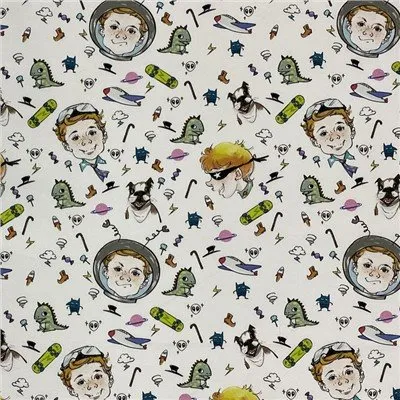 Bavlněná keprová tkanina Digital Printingr