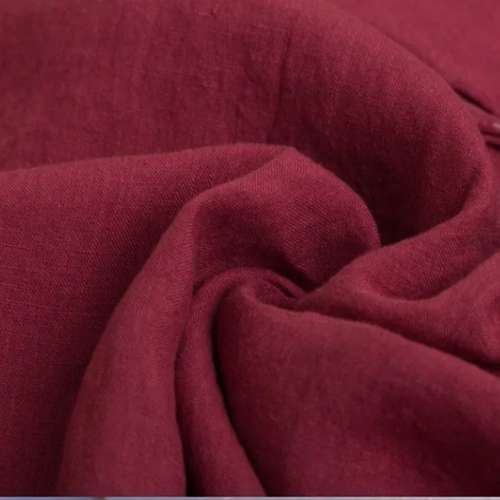 Udržitelná lněná tkanina