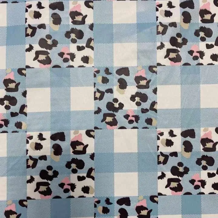 lattice print nylon taffeta