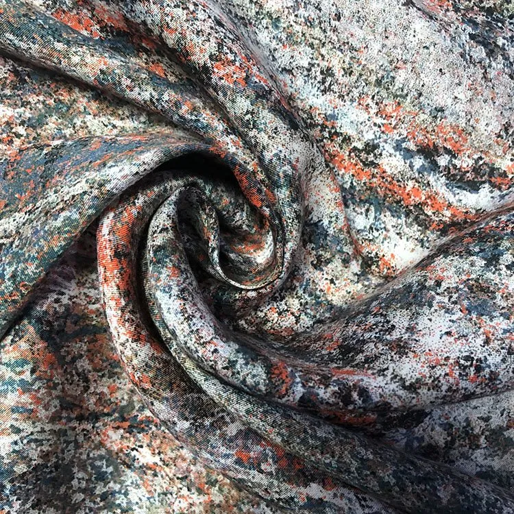 Zamlžený vzor Tencel Twill Twill