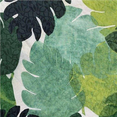 Havajský tisk Hedvábné prádlo Jacquard Fabric